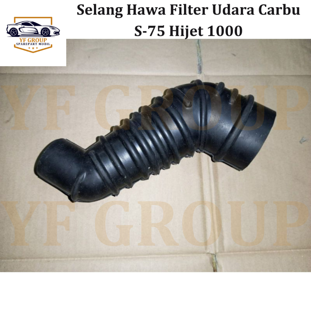 SPAREPART MOBIL Selang Hawa Filter Udara Carbu S-75 Hijet 1000