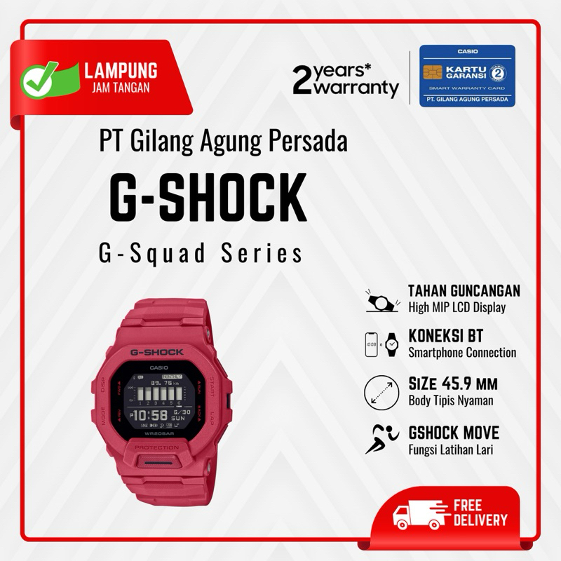 G-Shock GBD-200RD-4DR