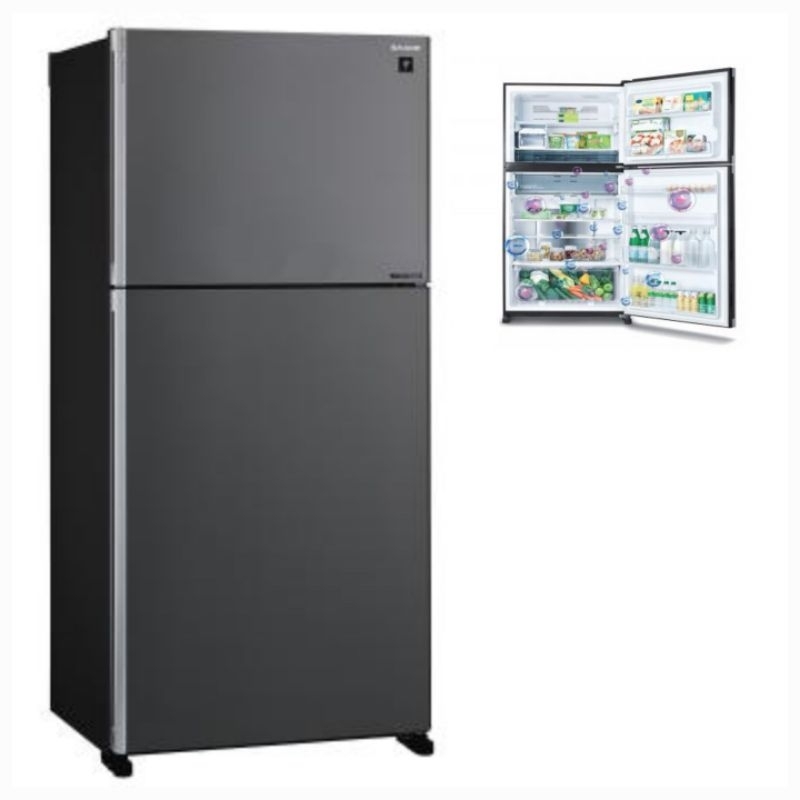 KULKAS SHARP GRAND VETRO 570 Liter SJ-IG762PM-SL