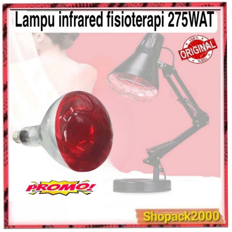 LAMPU TERAPI INFRARED INFRA RED  SINAR INFRAMERAH FISIOTERAPI
