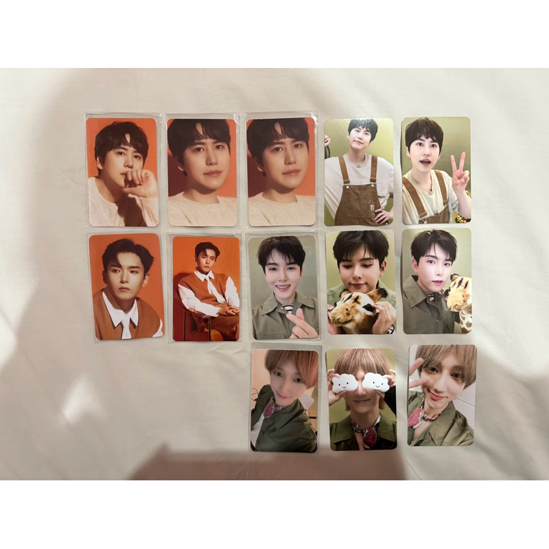 SUPER JUNIOR K.R.Y KYUHYUN RYEOWOOK YESUNG Photocard Season Greeting 2024 (BACA DESKRIPSI)