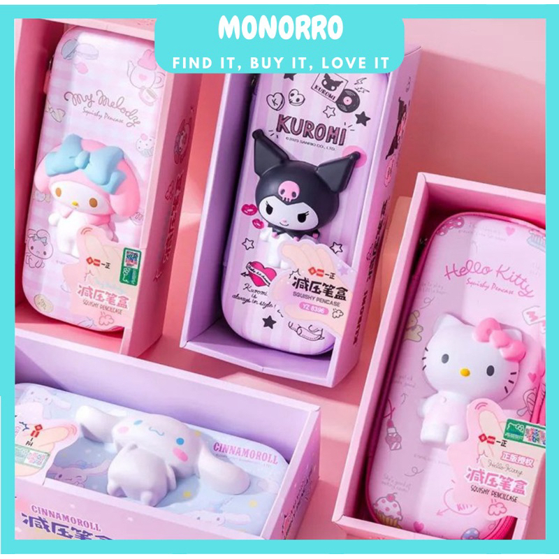 

Kotak Pensil Sanrio Squishy Tempat Pensil Sanrio Pencil Case Sanrio