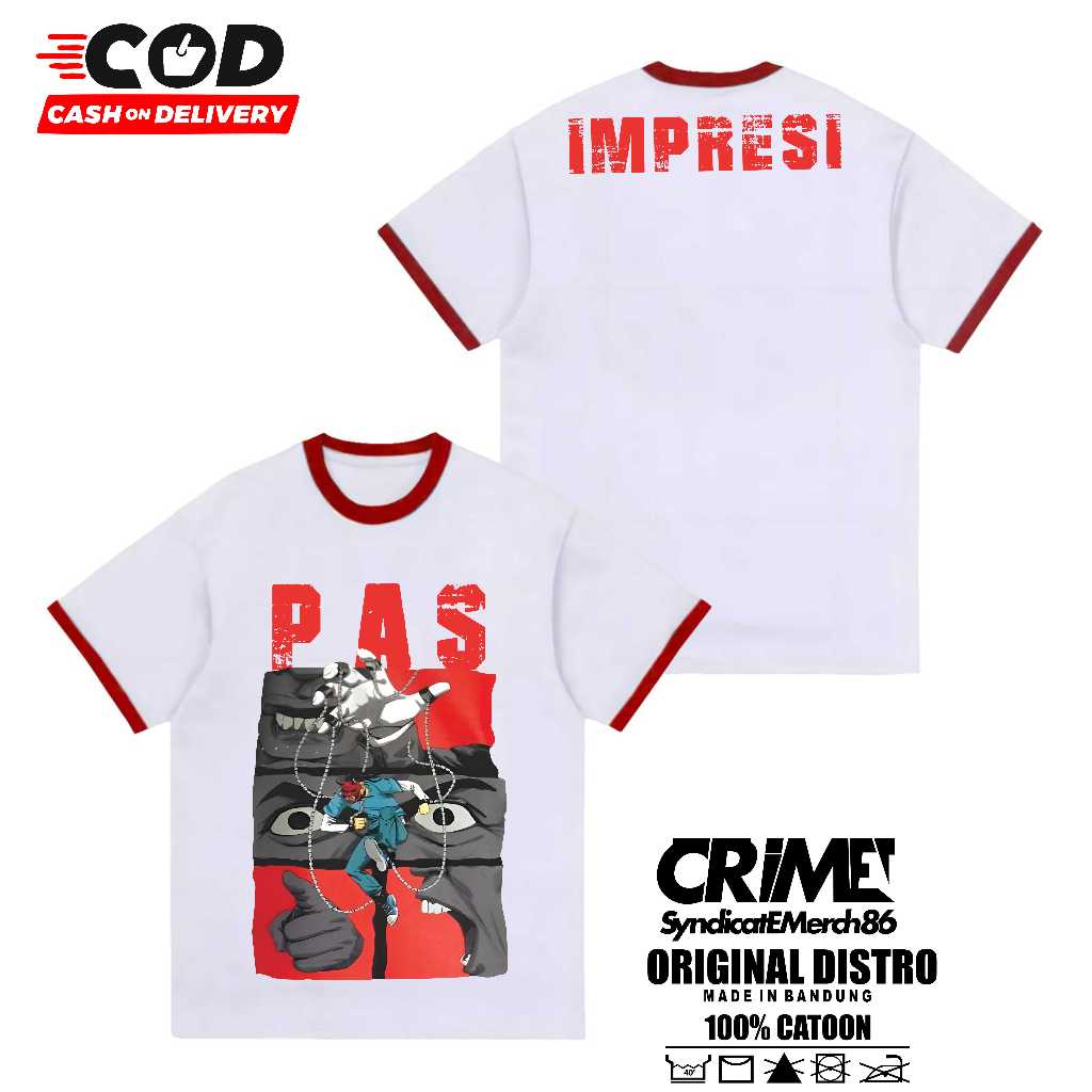 KAOS PAS BAND IMPRESI SYNDICATE MUSIC MERCH DISTRO 2024
