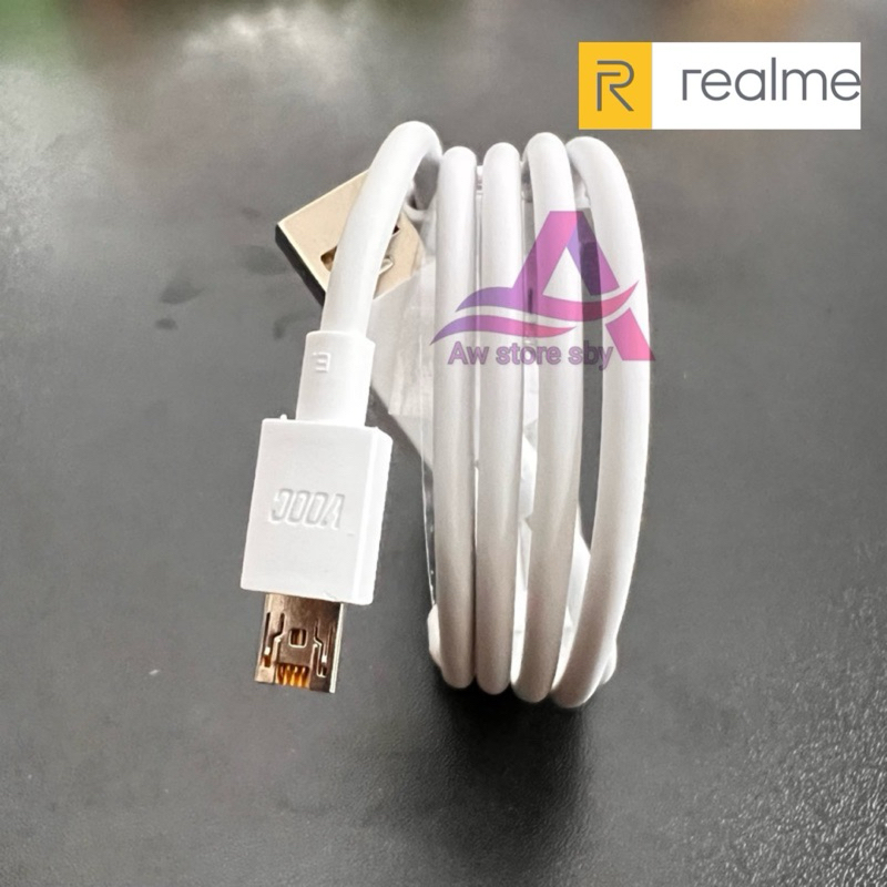 Kabel Data Realme Ori Micro Usb Super Vooc Fast Charging REALME 3 Pro/ 0PP0 F9 PRO/ F11 PRO/F1 PLUS/