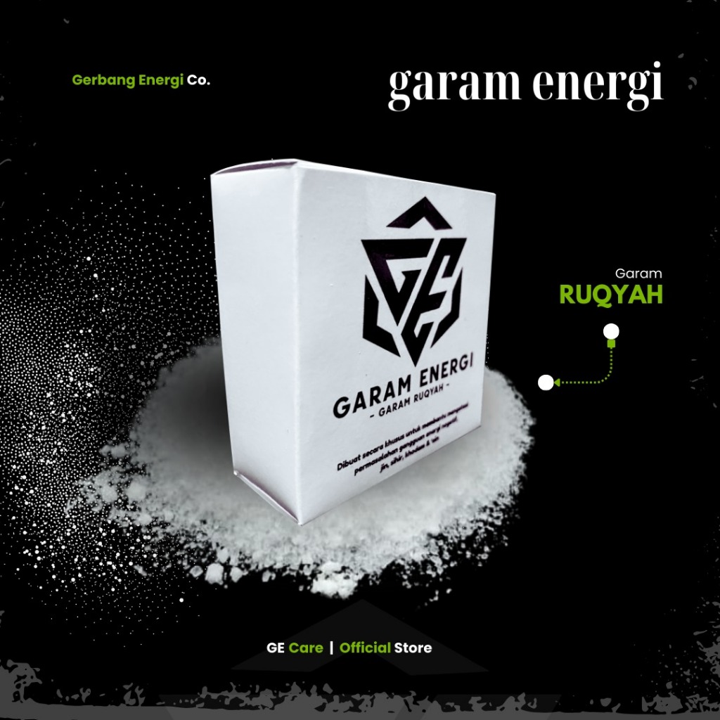 

(Bisa COD) Garam Energi Garam Ruqyah Dibuat Secara Khusus
