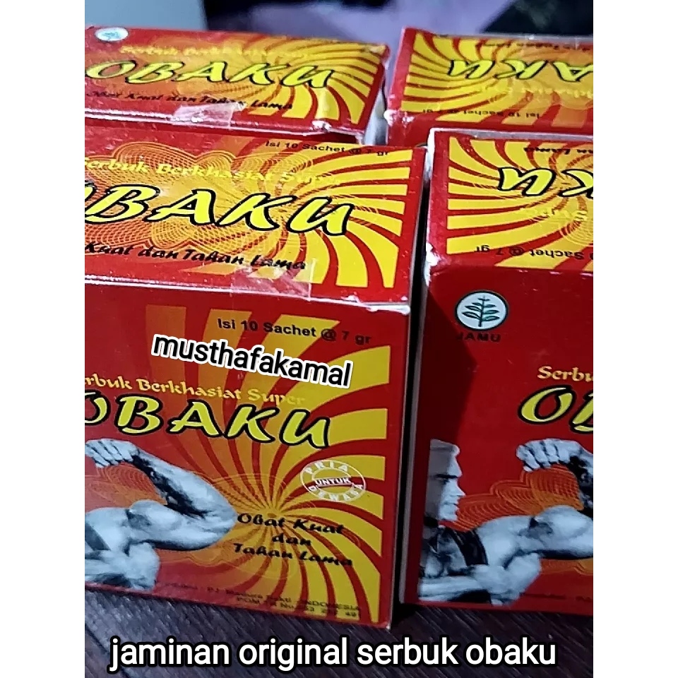 Rsh ( Link Baru ) Obaku Serbuk / Jamu Berkasiat Super Original bubuk obaku asli isi 10 schet Penamba