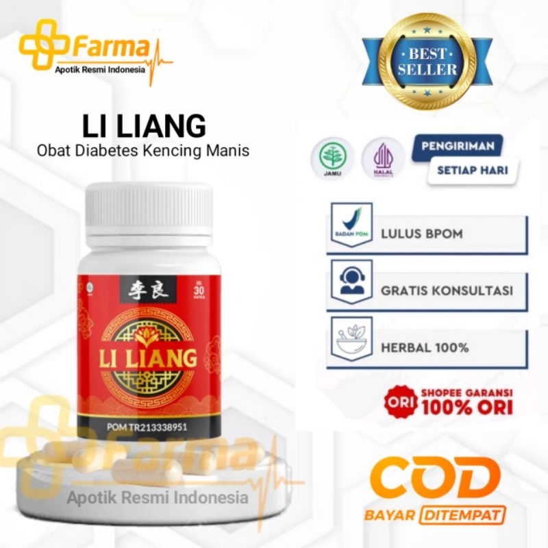 DISTRIBUTOR RESMI LI LIANG INDONESIA - LI LIANG ASLI ORIGINAL - LI LIANG OBAT DIABETES KENCING MANIS