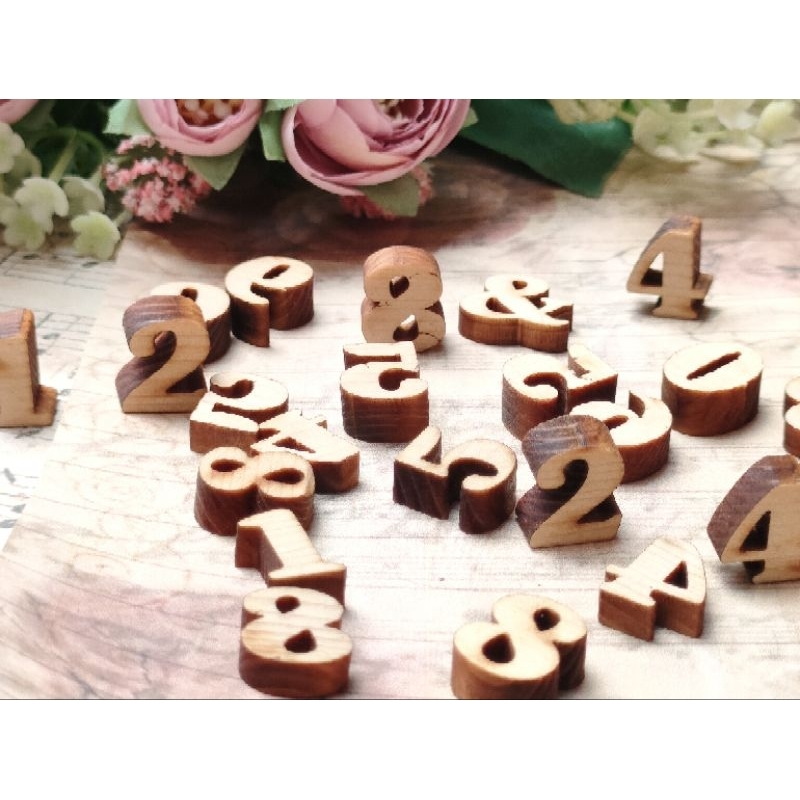 laser cutting huruf angka plywood/huruf kayu/huruf cutting mini