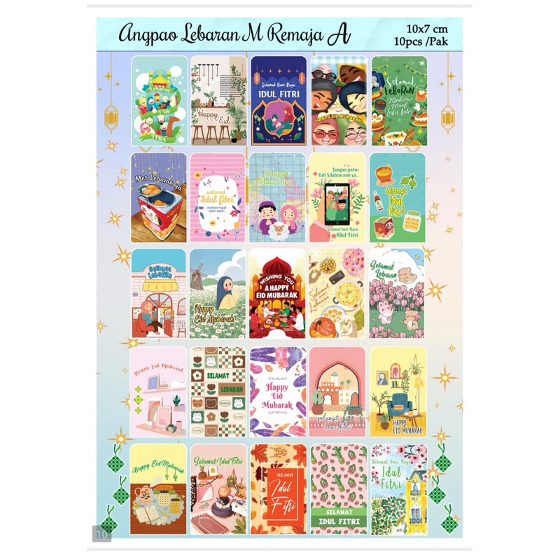 

[LEBARAN] Amplop Lebaran 2025 Model Mix 2