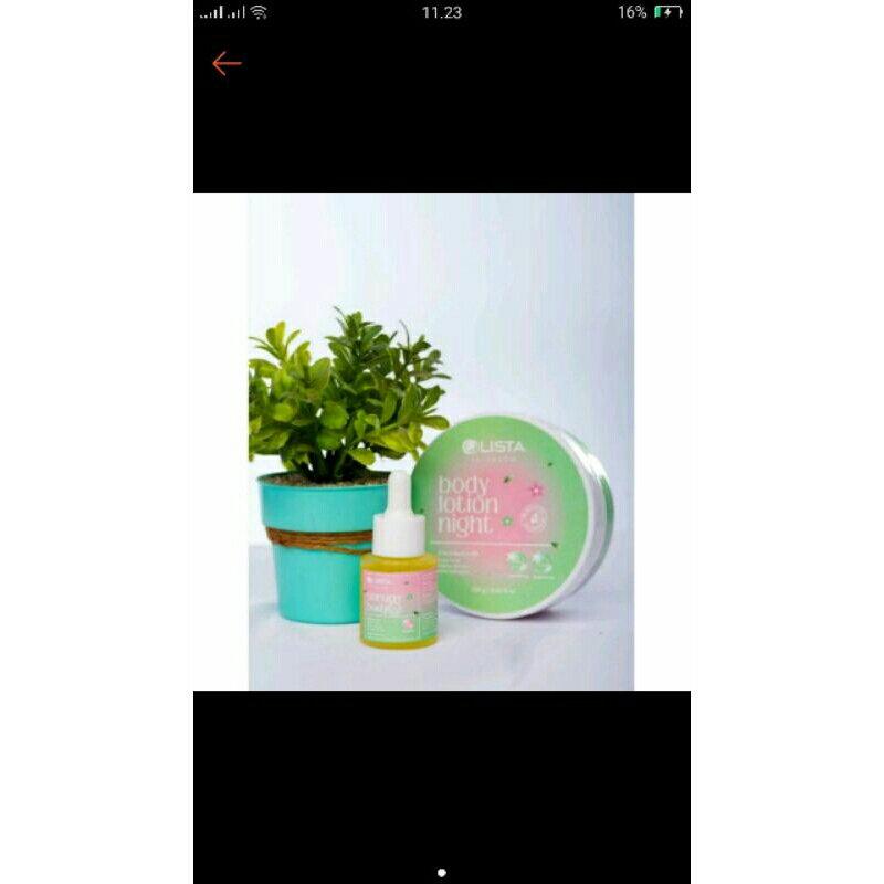 Bundle Lotion Night dan Body serum AHA BHA