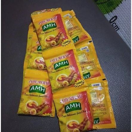 

Jahe Merah AMH Original Asli 1 Renceng 10 Sachet