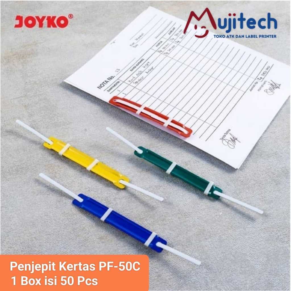 

JOYKO PF-50C ACCO PAPER FASTENERS PENGIKAT PENJEPIT KERTAS KLIP