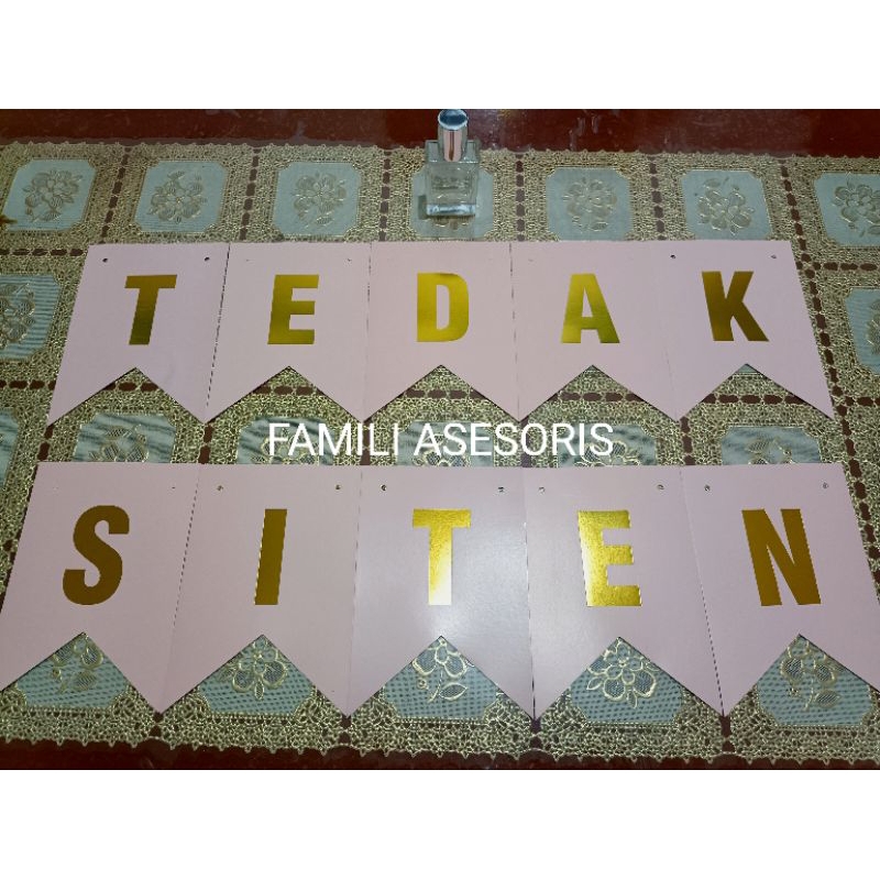 Banner aqiqah / tedak siten anak