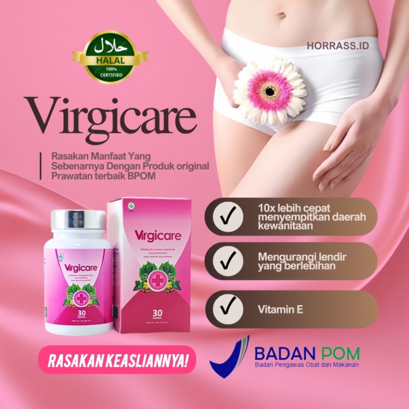 BPOM VIRGICARE obat perapat miss v kewanitaan bpom permanen obat perapat vagina miss v agar kembali 