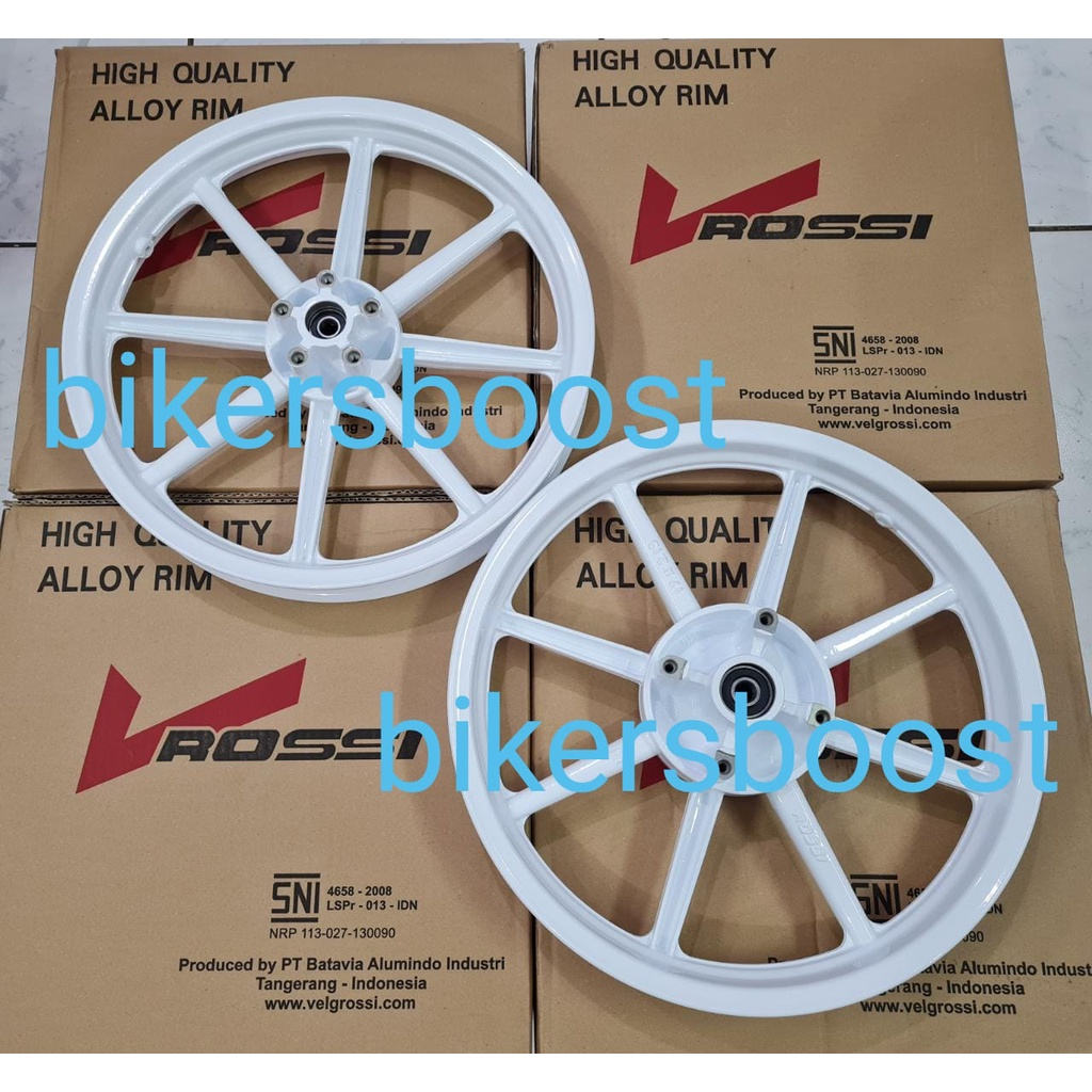 VELG V ROSSI Sprint Dragon NINJA R Palang 8 ukuran 185 215 17 White