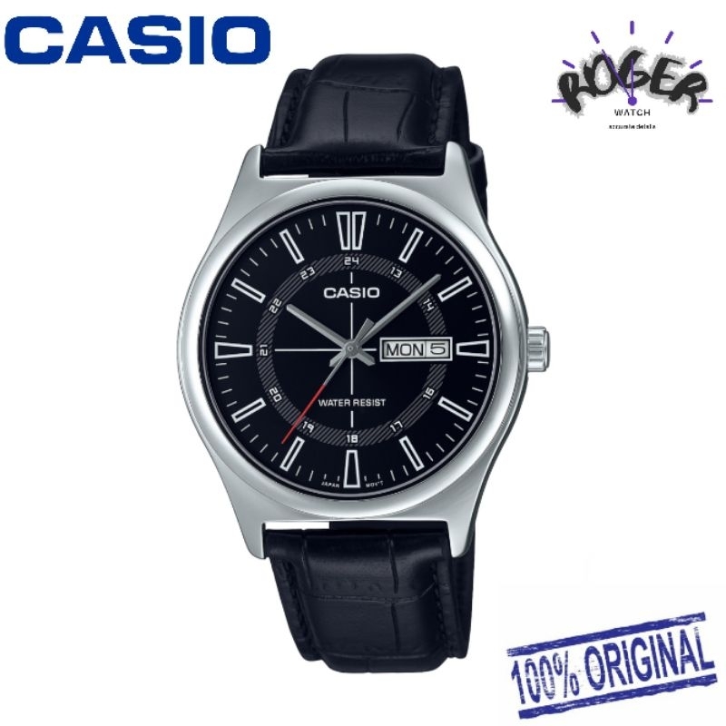 CASIO ORIGINAL Jam Tangan Pria MTP-V006L-1C Analog MTPV006L