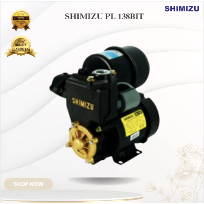 SHIMIZU POMPA AIR PL 138BIT WATER PUMP/PL-138BIT/PL138BIT/PL 138BIT/WATER PUMP SHIMIZU TERMURAH