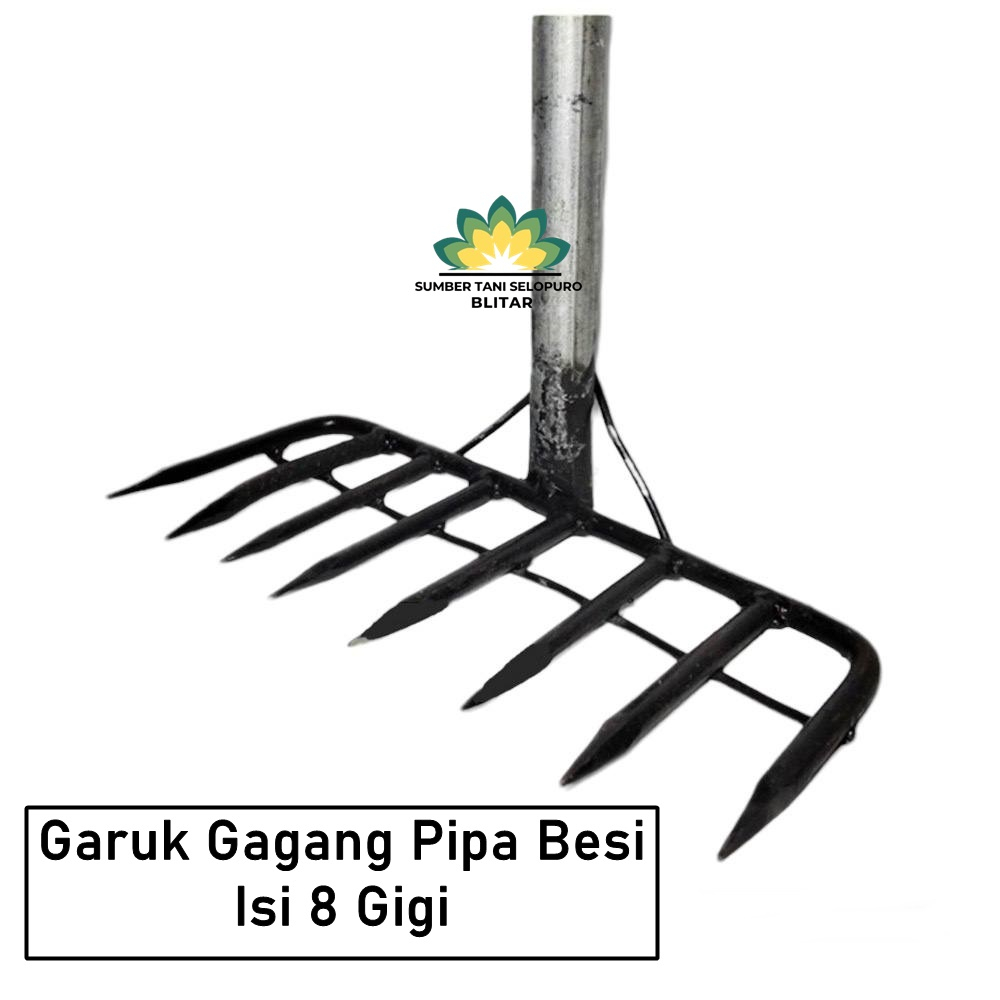 Garukan Besi Full Besi 8 Gigi / Cangkrang Mini Full Besi