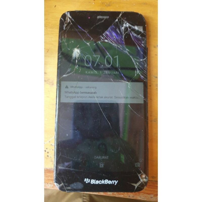 LCD Original Mesin Unit Blackberry Aurora