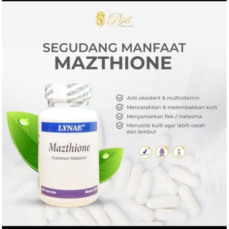 Lynae Mazthione Repack 30 kapsul original BPOM