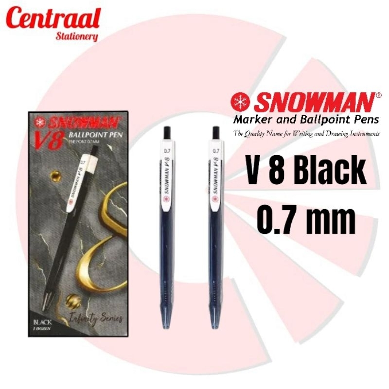 

Bolpoint Snowman V8 0.7mm