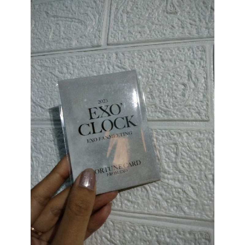 SEALED MD EXO'CLOCK FANMEETING EXO