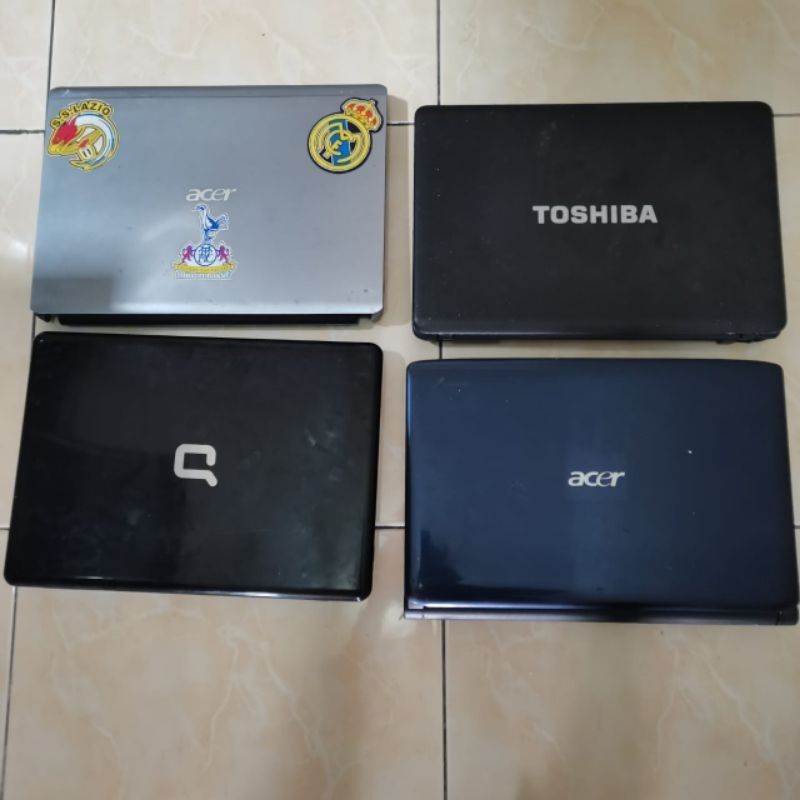 4 unit laptop mati total bekas second