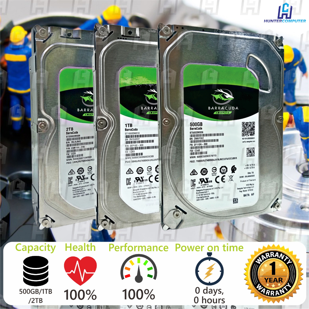 Harddisk PC komputer 2TB/1TB/500GB Sentinel Health Performance 100% Garansi 1 tahun