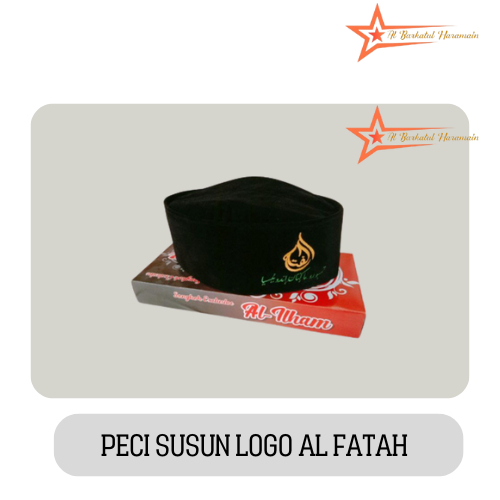 Peci Santri Al Fatah Temboro/Peci Susun Logo Al Fatah