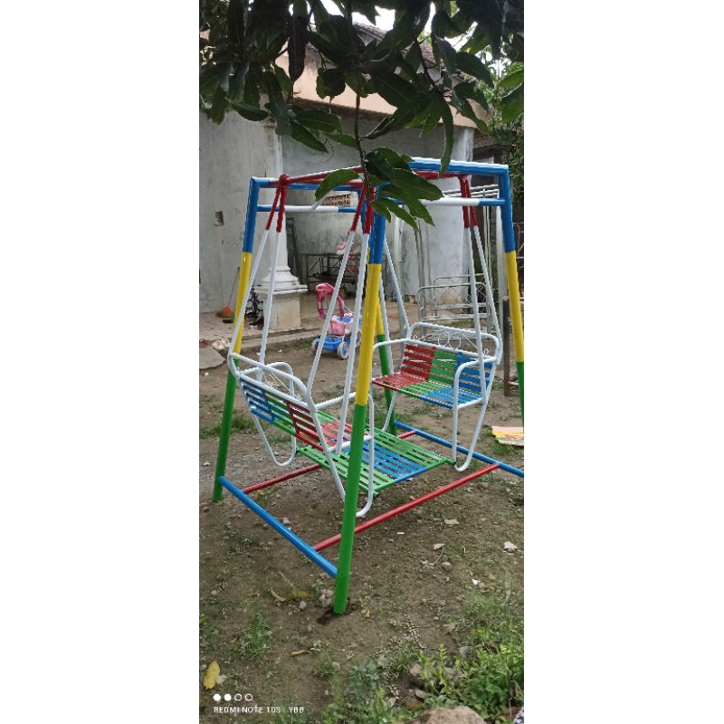 Ayunan Besi/ayunan besi kotak/ ayunan kotak/ayunan besi minimalis/ayunan besi kotak minimalis Gratis