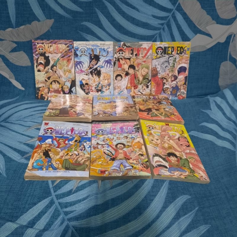 Paket Komik One Piece Vol 61-70 Set Lengkap Onepiece Mulus