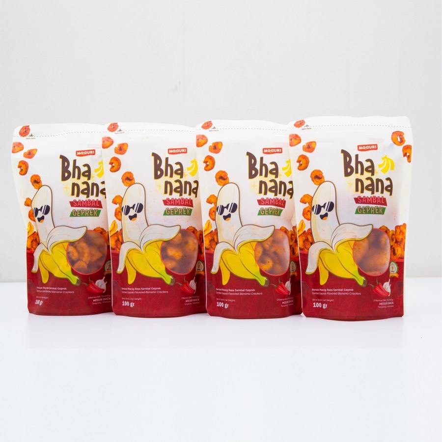 

Paket Cuan (4 pack) Moguri Bhanana Sambal Geprek