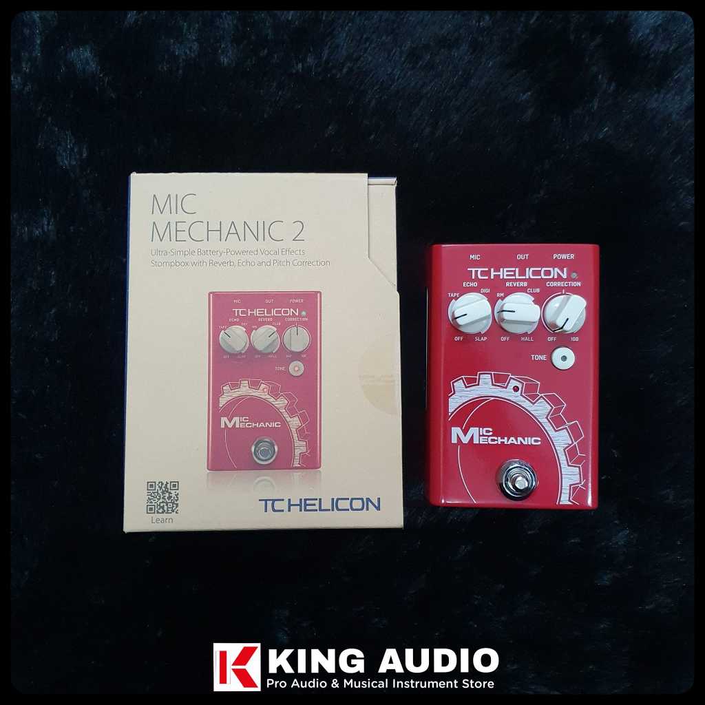TC Helicon Mic Mechanic 2 Efek Vocal Vocal Effect