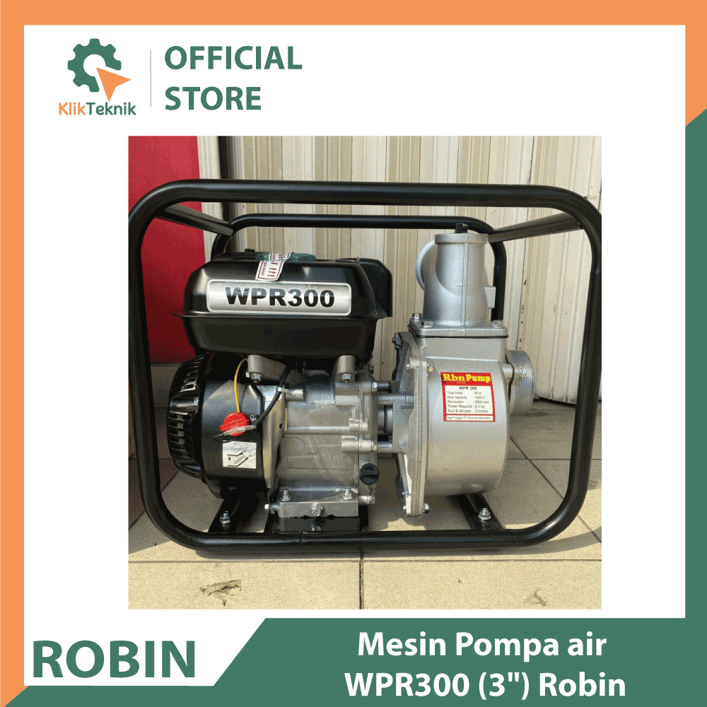 WATERPUMP ROBIN WPR300 3INCH MESIN POMPA AIR IRIGASI ALKON ROBIN WPR 300