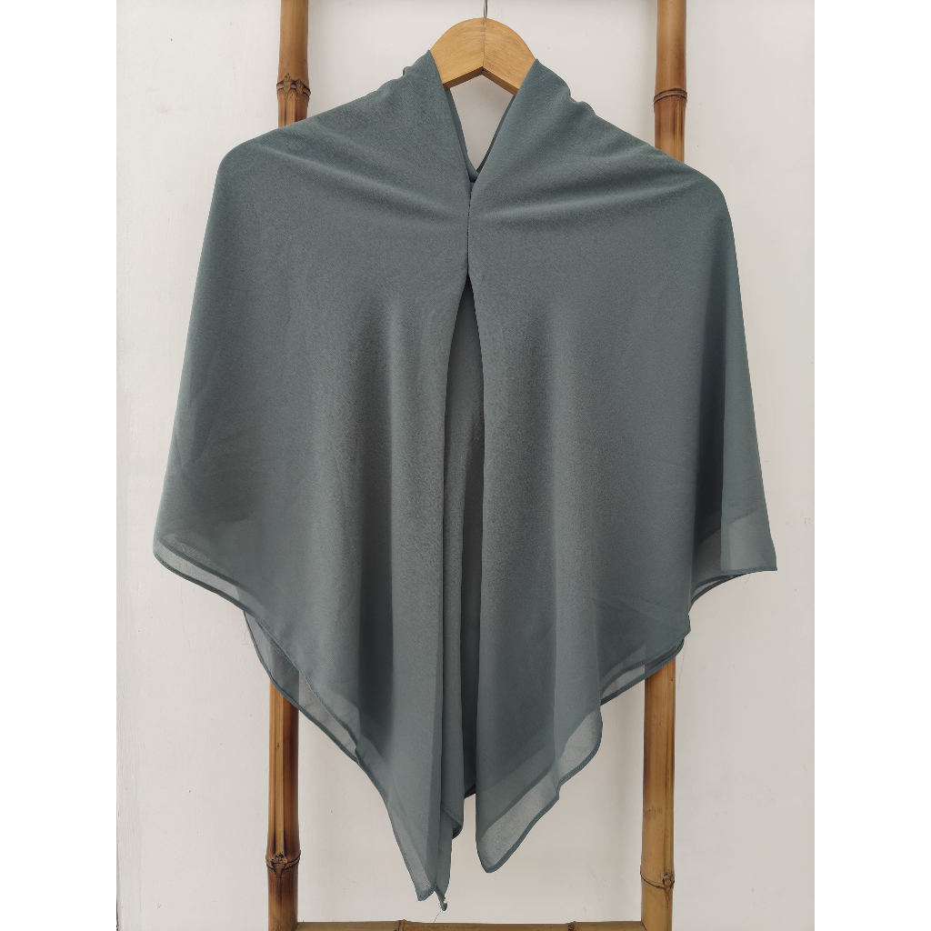 GARDIEN Hijab Segi Empat Instan Ceruti | Kerudung Ceruti Segi Empat Instan 2 Layer by Gardien