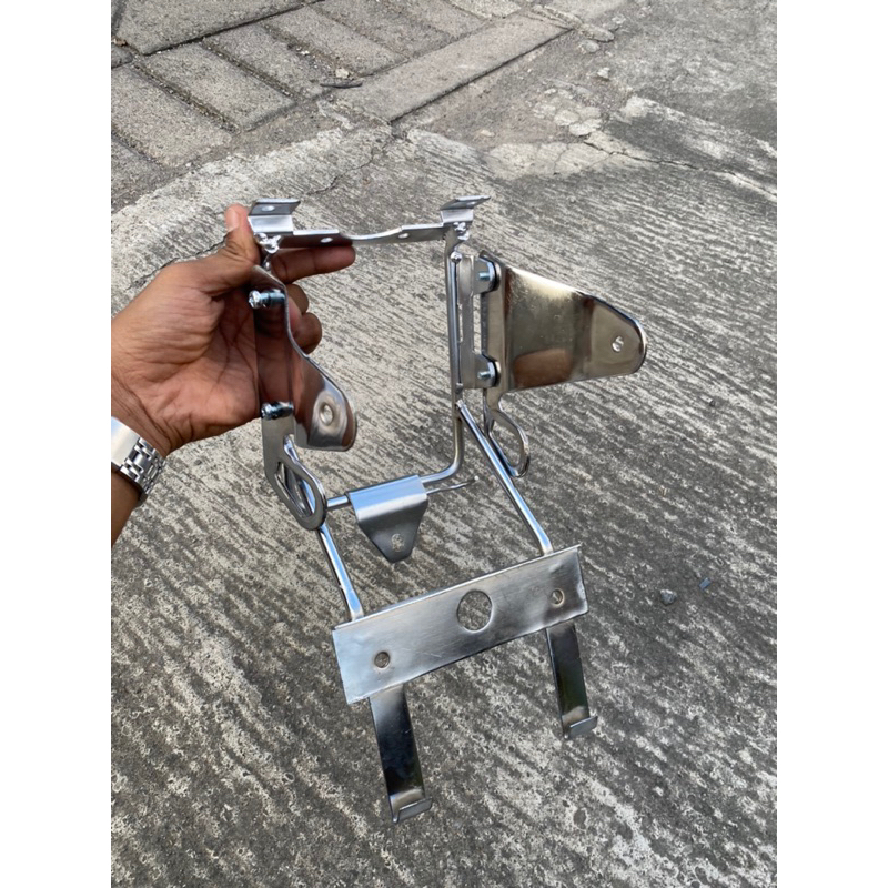 breket lampu ninja ss pnp ke ninja megapro tiger