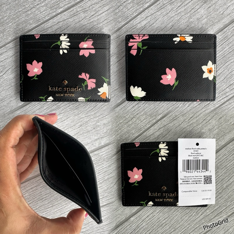 Kate spade small slim card holder