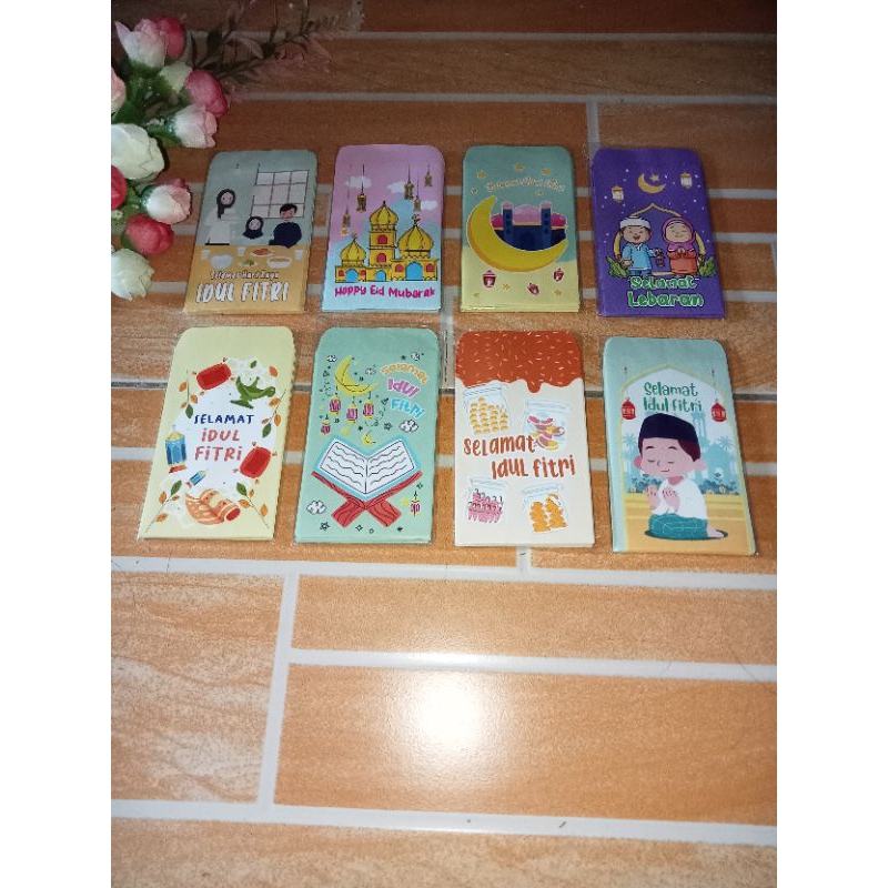 

Amplop THR Lebaran size M, Ukuran 5,5 x 9 cm (1 pack isi 10 pics)