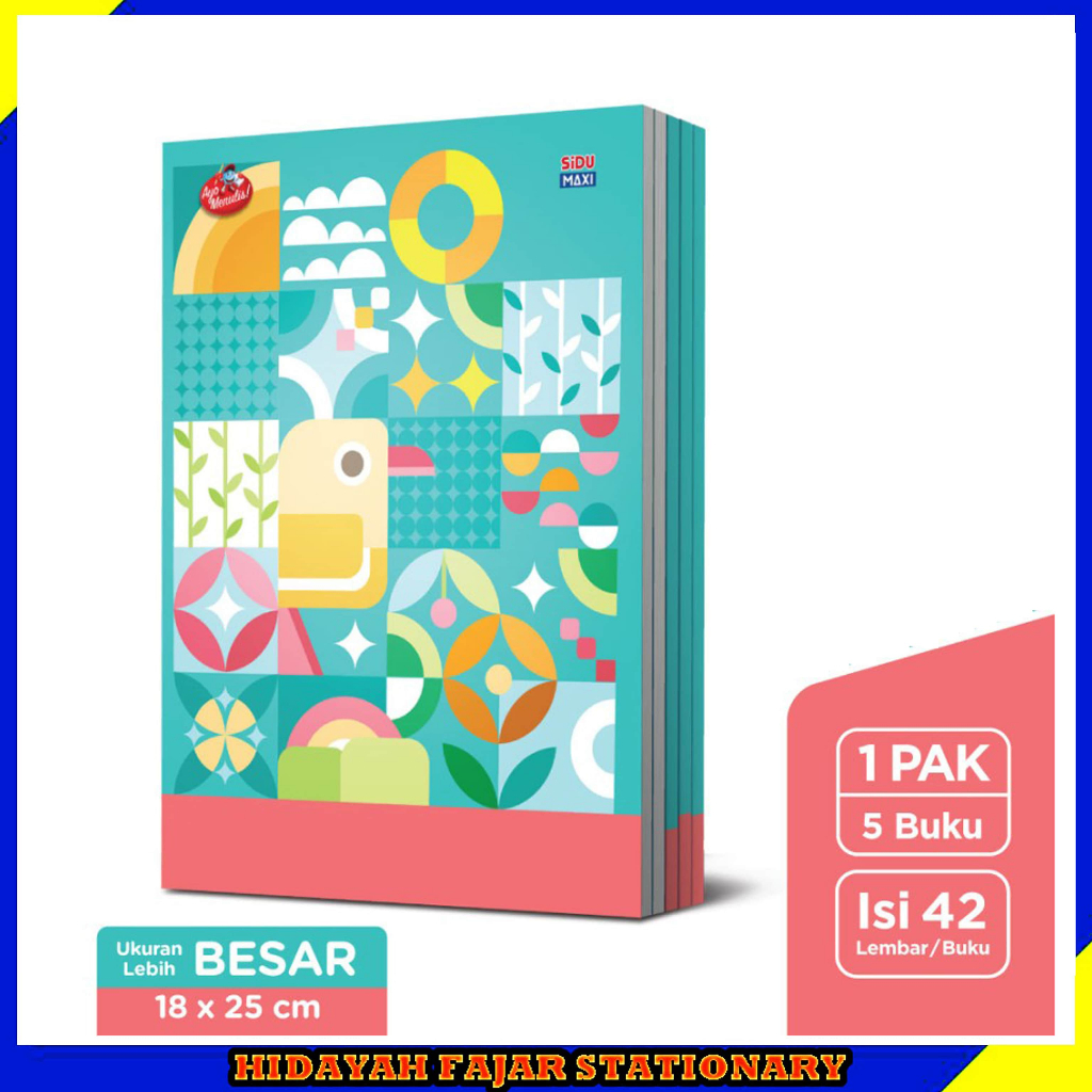 

Buku Tulis Sidu Maxi 42 Lembar - Buku Campus