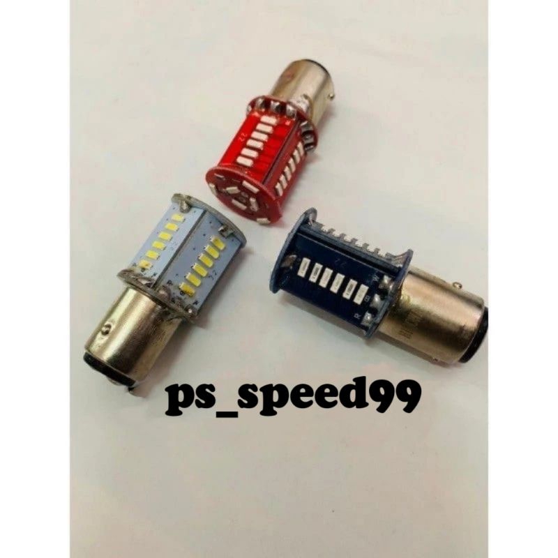 lampu stop rem LED mata 30 mata tuning kedip kaki 2dc -12 universal motor mobil vixion dll