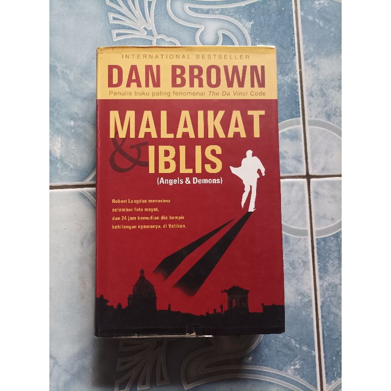 Original HC Hardcover Malaikat & dan Iblis Dan Brown Bahasa Indonesia