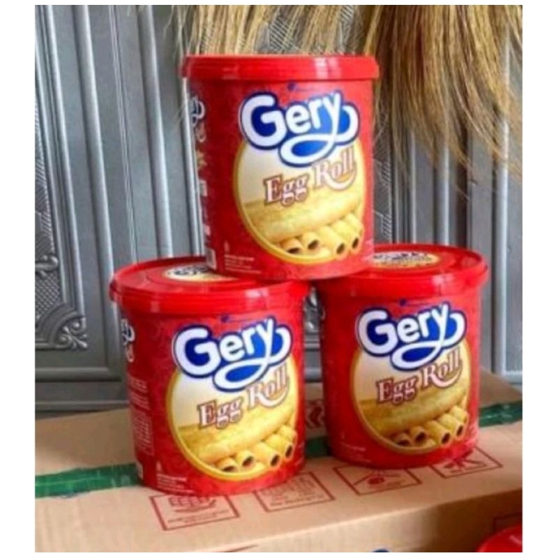 

(FREE WRAP) GERY EGG ROLL 210 G JAR PARCEL LEBARAN