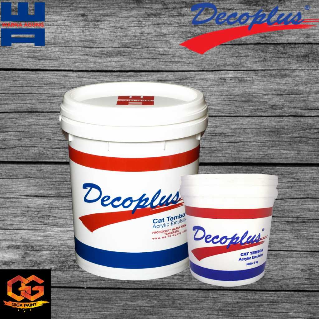 WARNA AGUNG DECOPLUS SUPER WHITE (BISA PILIH WARNA MUDA)
