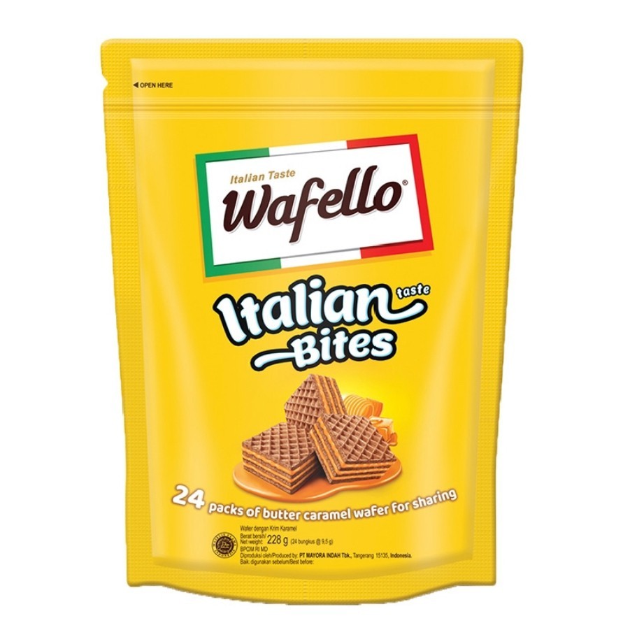 

Wafello Italian Bites Wafer Caramel 234 g