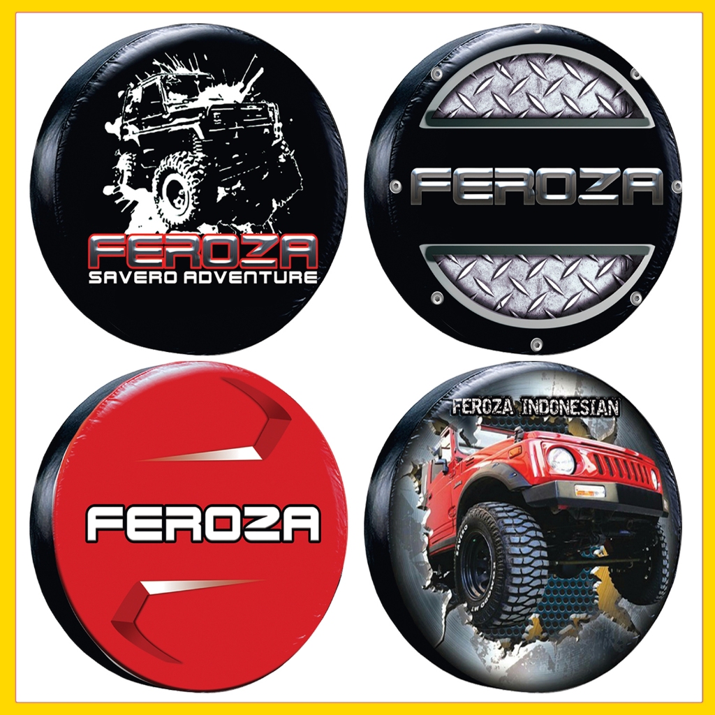 Selimut sarung ban belakang daihatsu feroza aksesoris feroza tutup mobil feroza