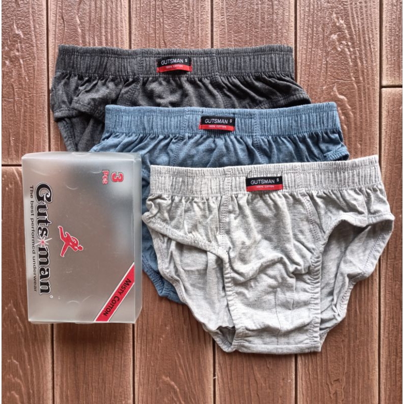 3 PCS CELANA DALAM GUTSMAN G.0302