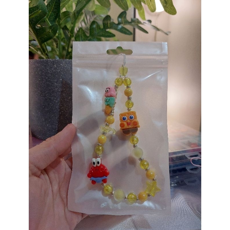 Phone Strap Karakter Spongebob~