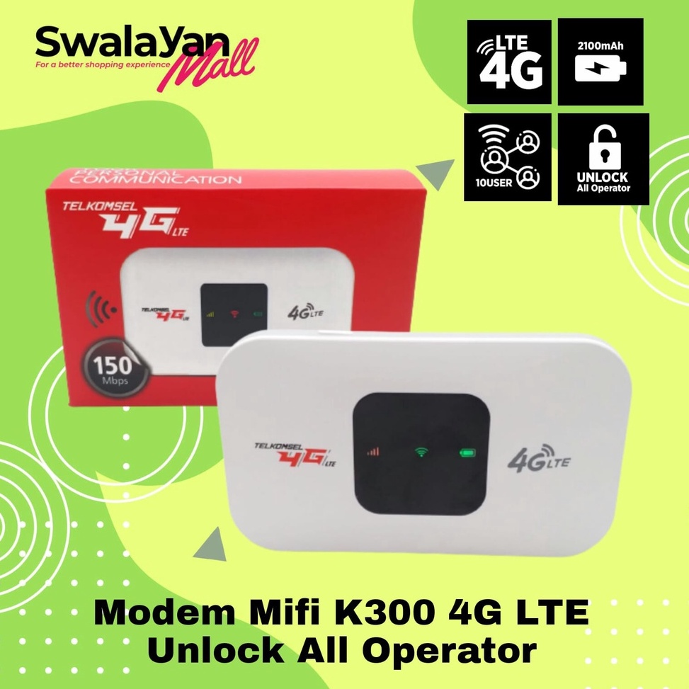 Sudah READY Modem Mifi Wifi 4G LTE Unlock All Operator MiFi 4G LTE Support Bypass