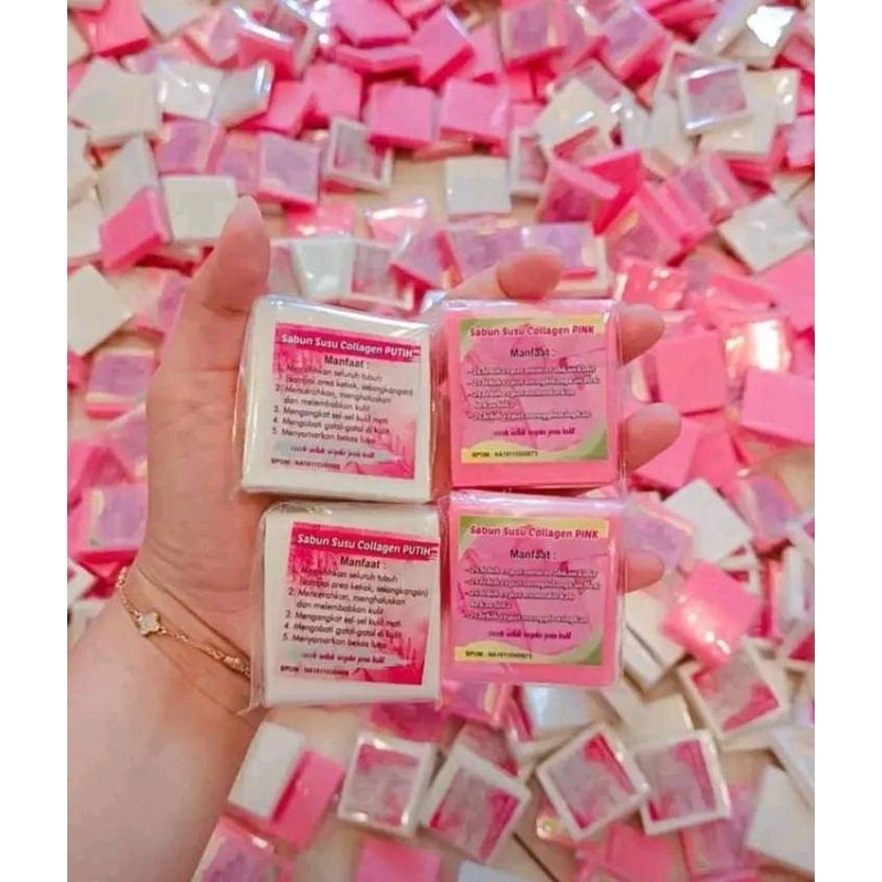 SABUN SUSU COLLAGEN  BPOM SABUN PEMUTIH BADAN
