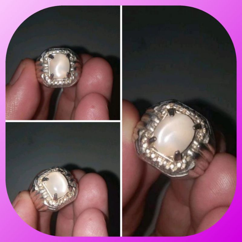 Cincin Moonstone Natural